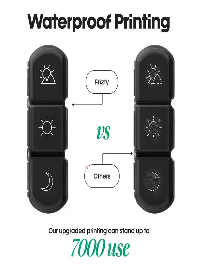 PIHARVA Weekly Pill Organizer 3 Times a Day - 7-Day Portable Travel Pill Box with Large Moisture-Proof Compartments | Vitamin, Supplement & Medication Storage Case - Image 4
